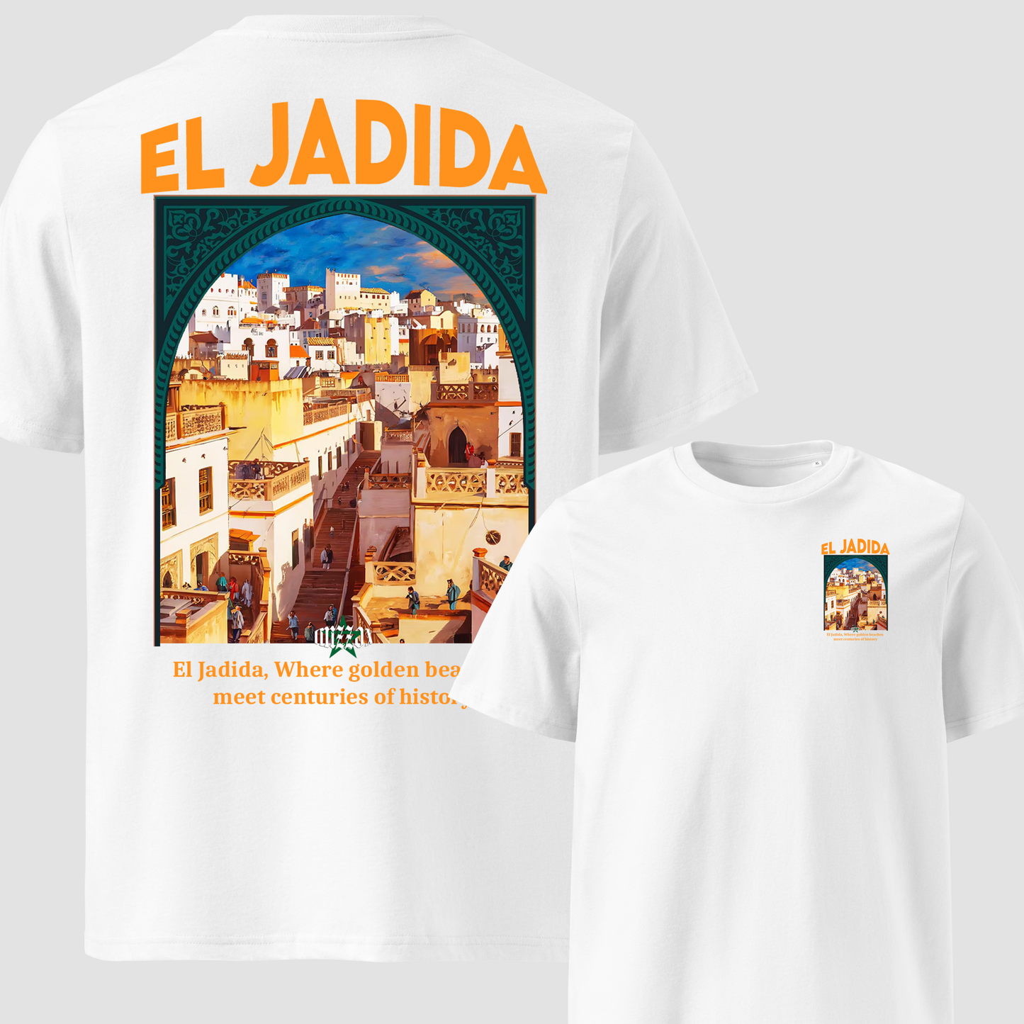All Moroccan Cities White T-shirt