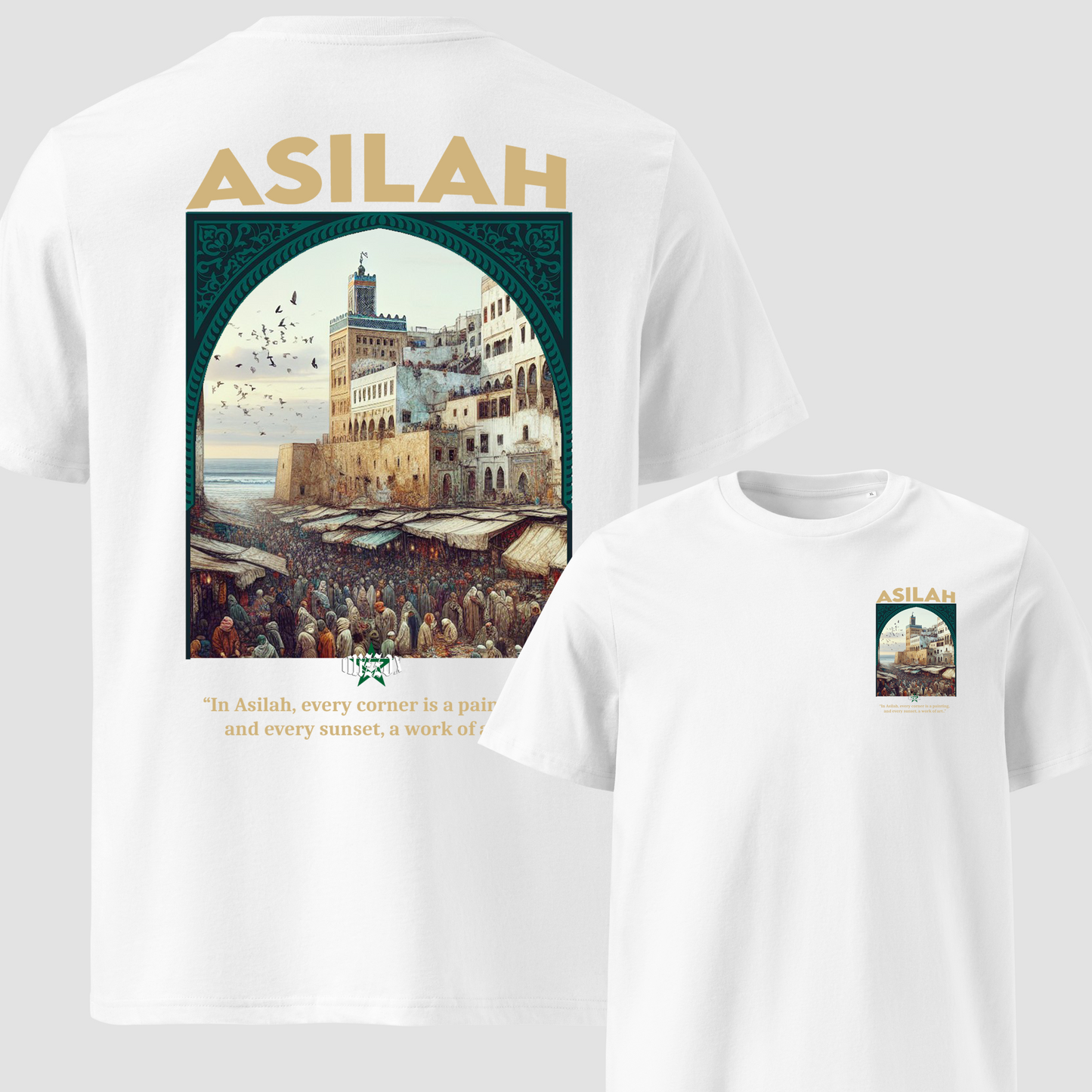 All Moroccan Cities White T-shirt