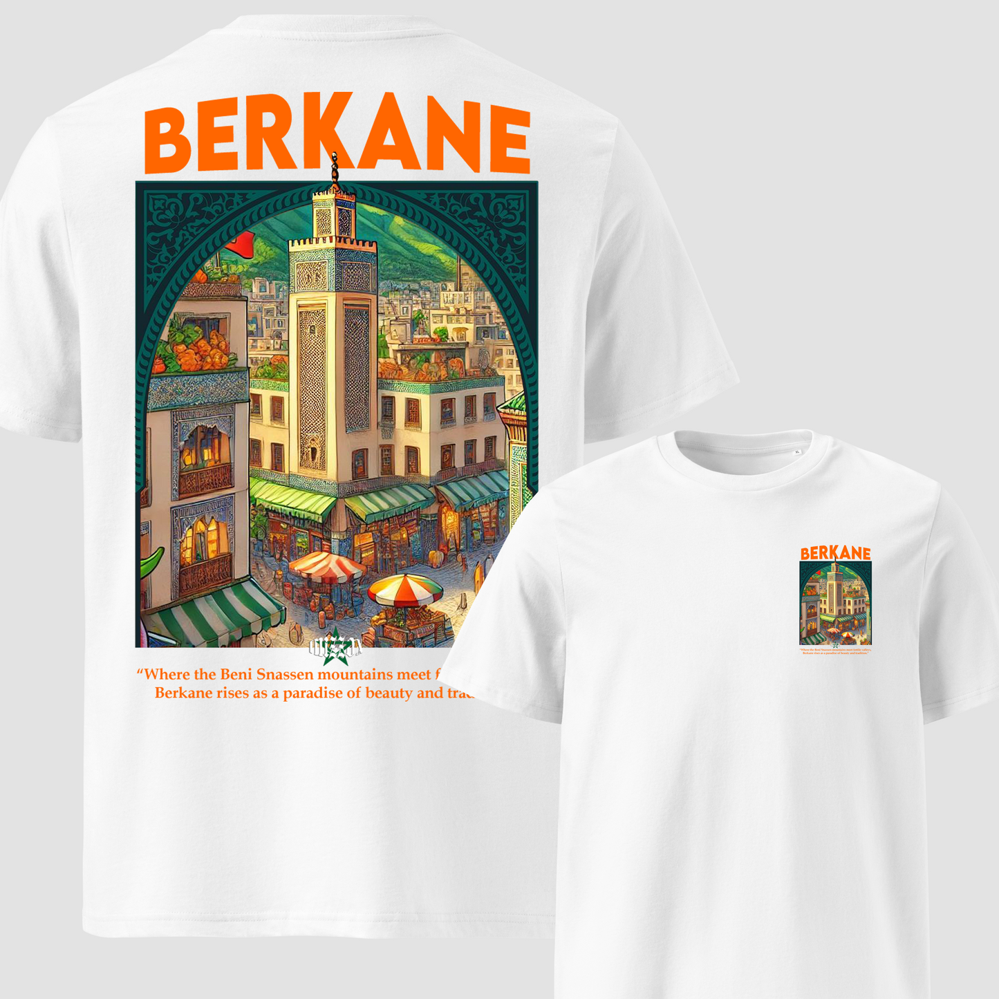 All Moroccan Cities White T-shirt