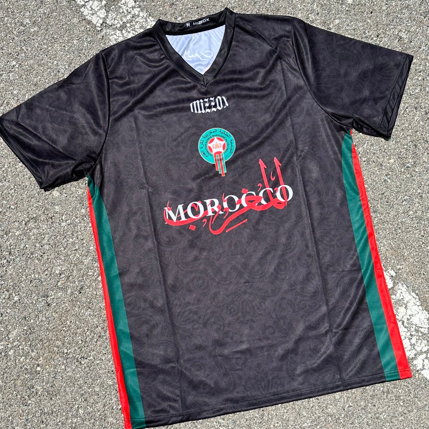 Marokkanisches Fußball-T-Shirt {für Männer und Frauen} KOLLEKTION 001
