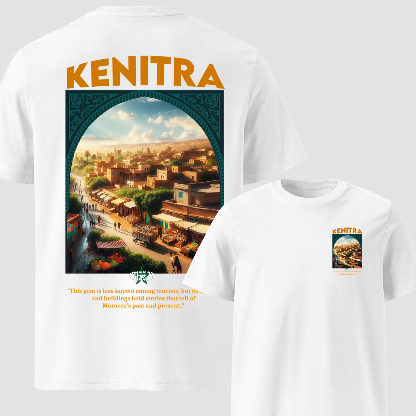 All Moroccan Cities White T-shirt