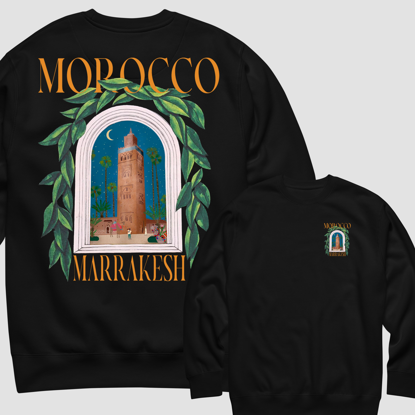 All Moroccan Cities sweatshirt Hoodie