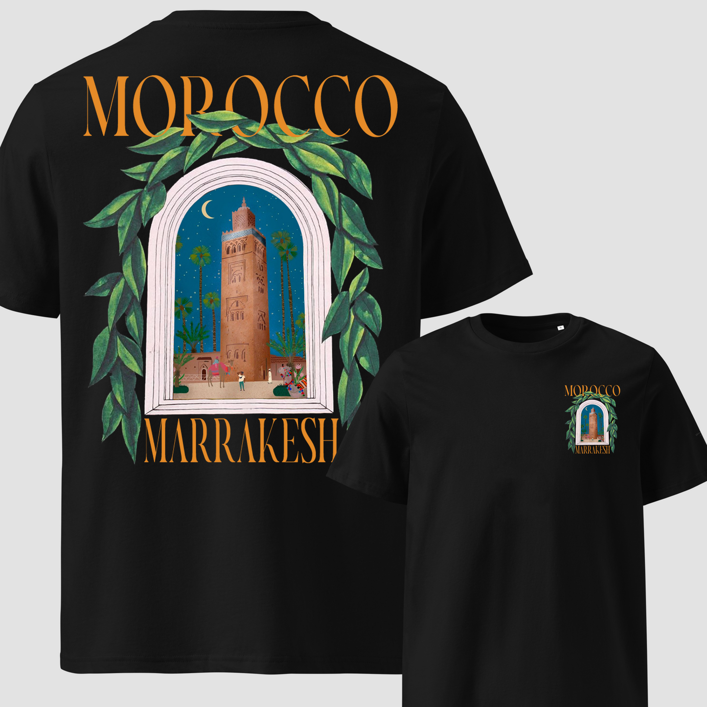 All Moroccan Cities t-shirt Oversize