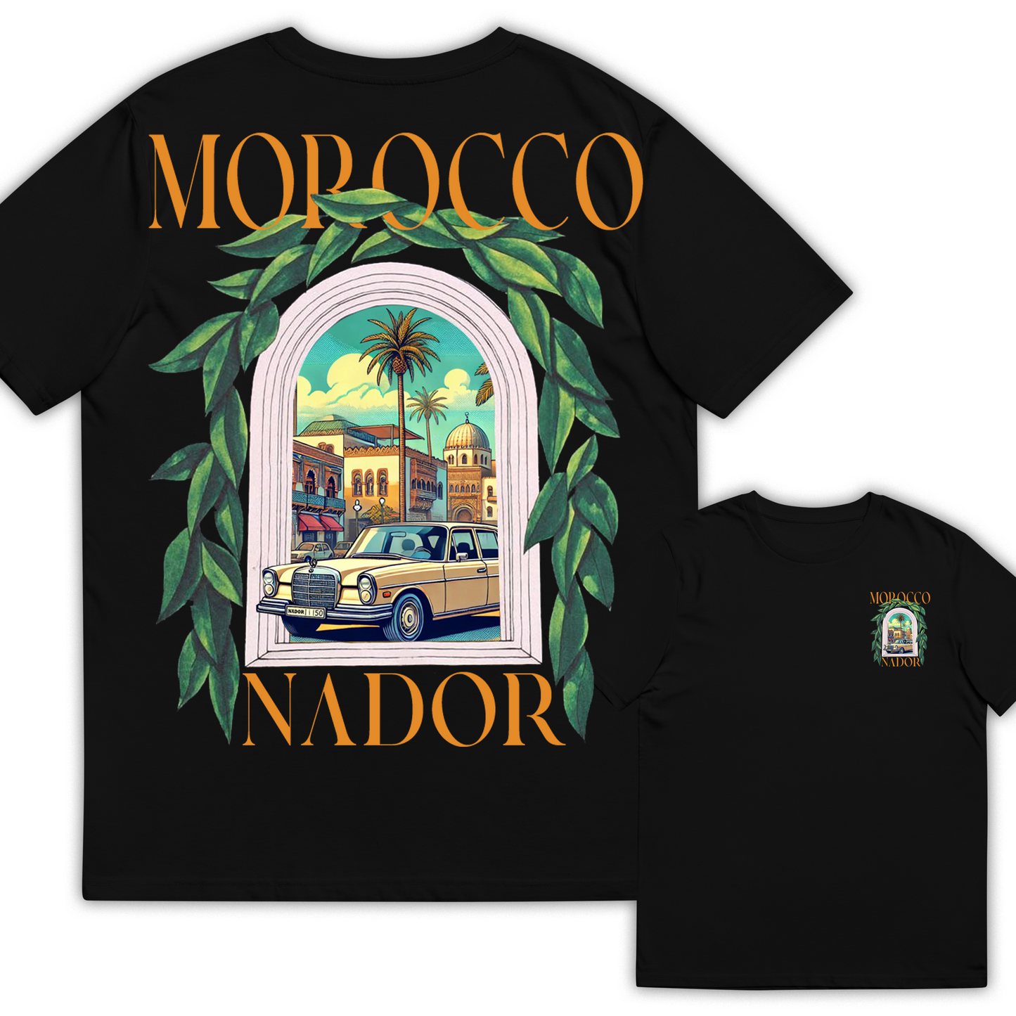 All Moroccan Cities t-shirt Oversize