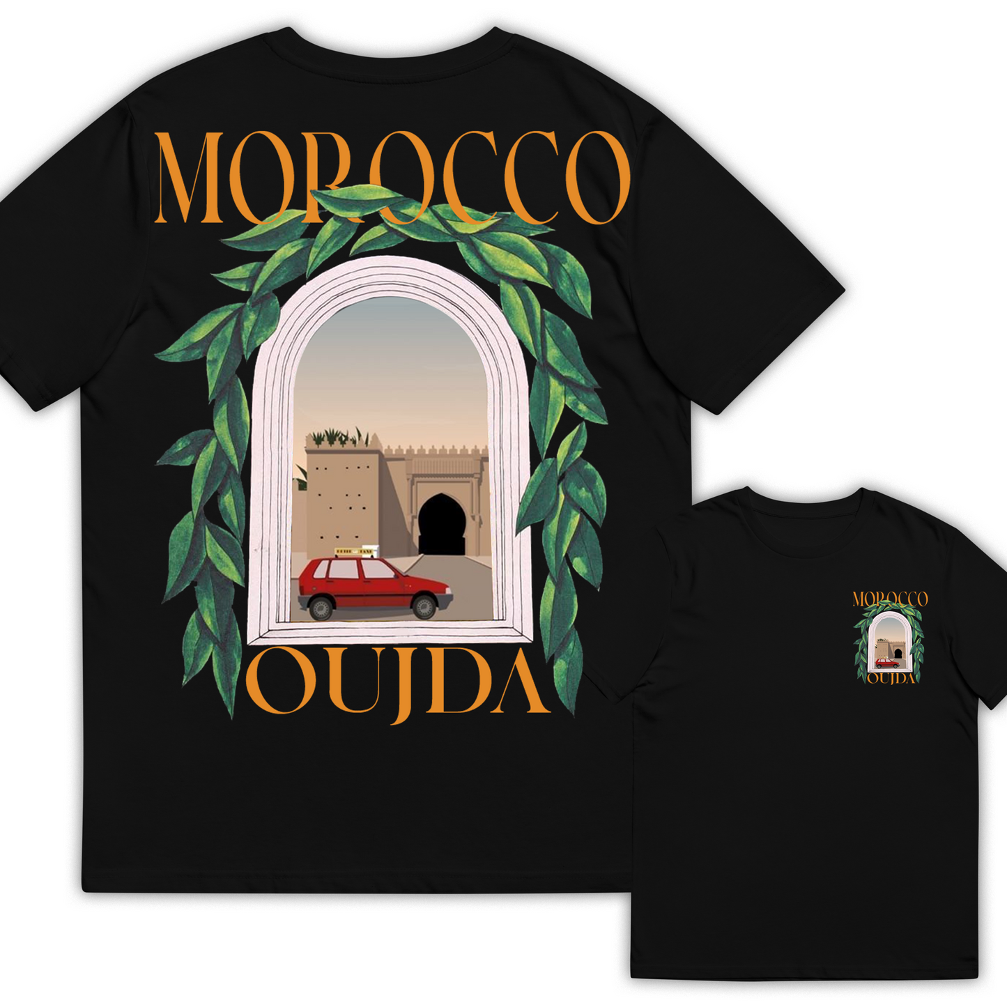 All Moroccan Cities t-shirt Oversize