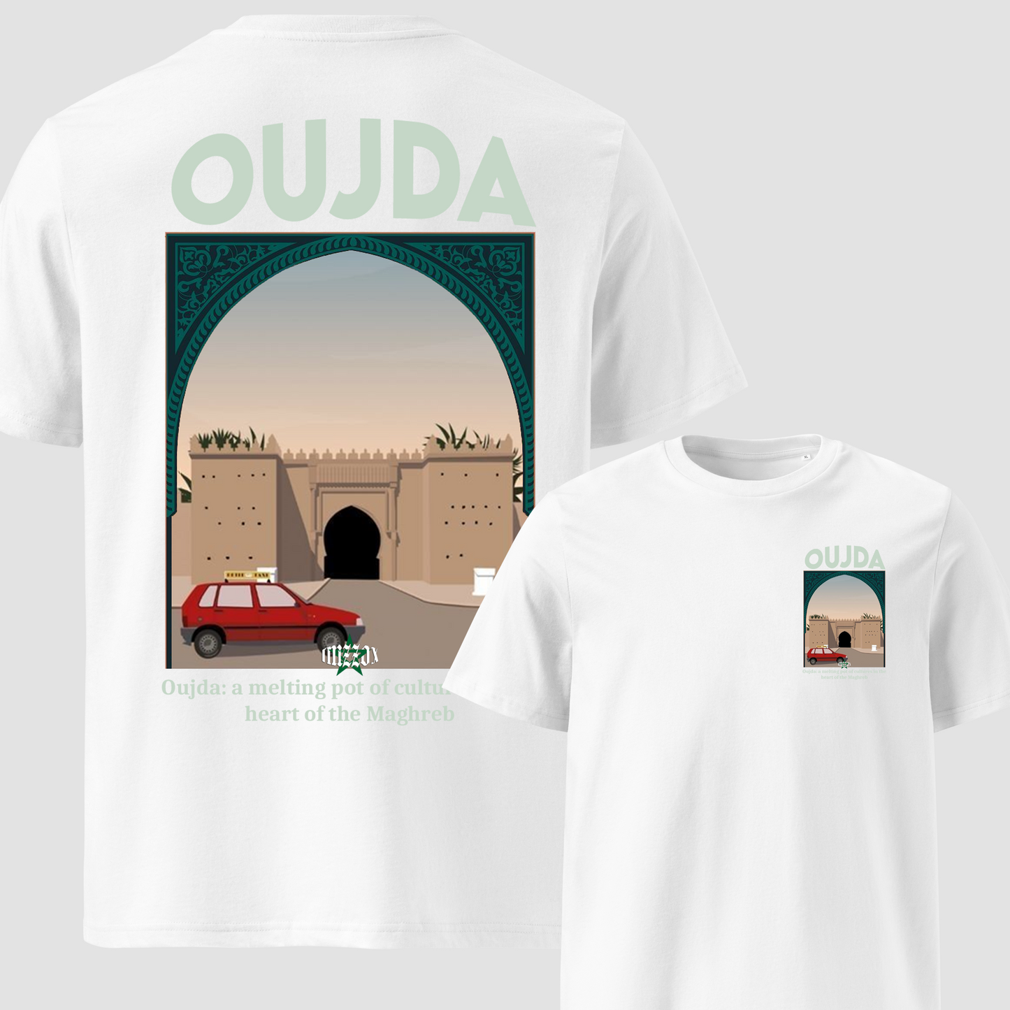 All Moroccan Cities White T-shirt