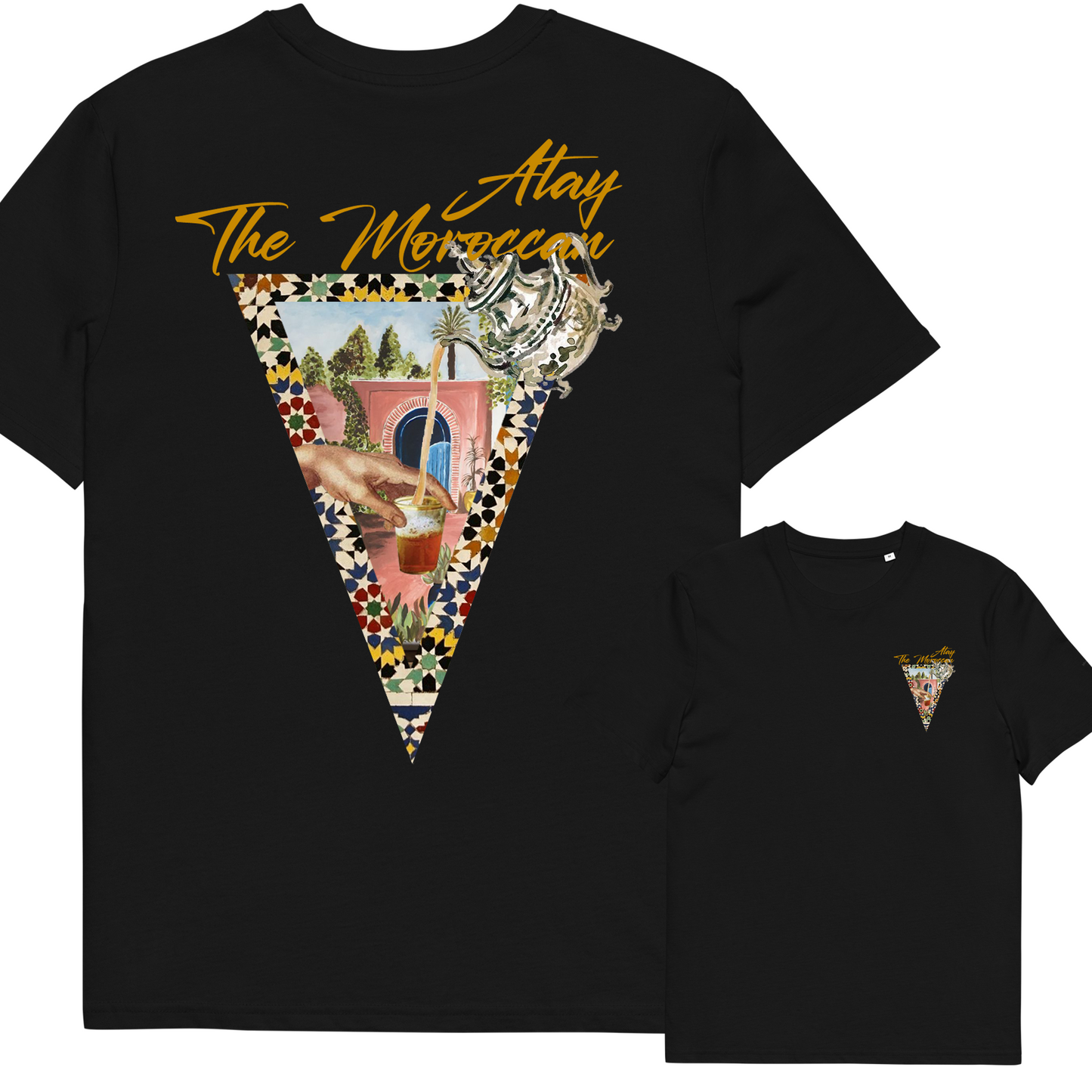 Moroccan Atay T-shirt oversize