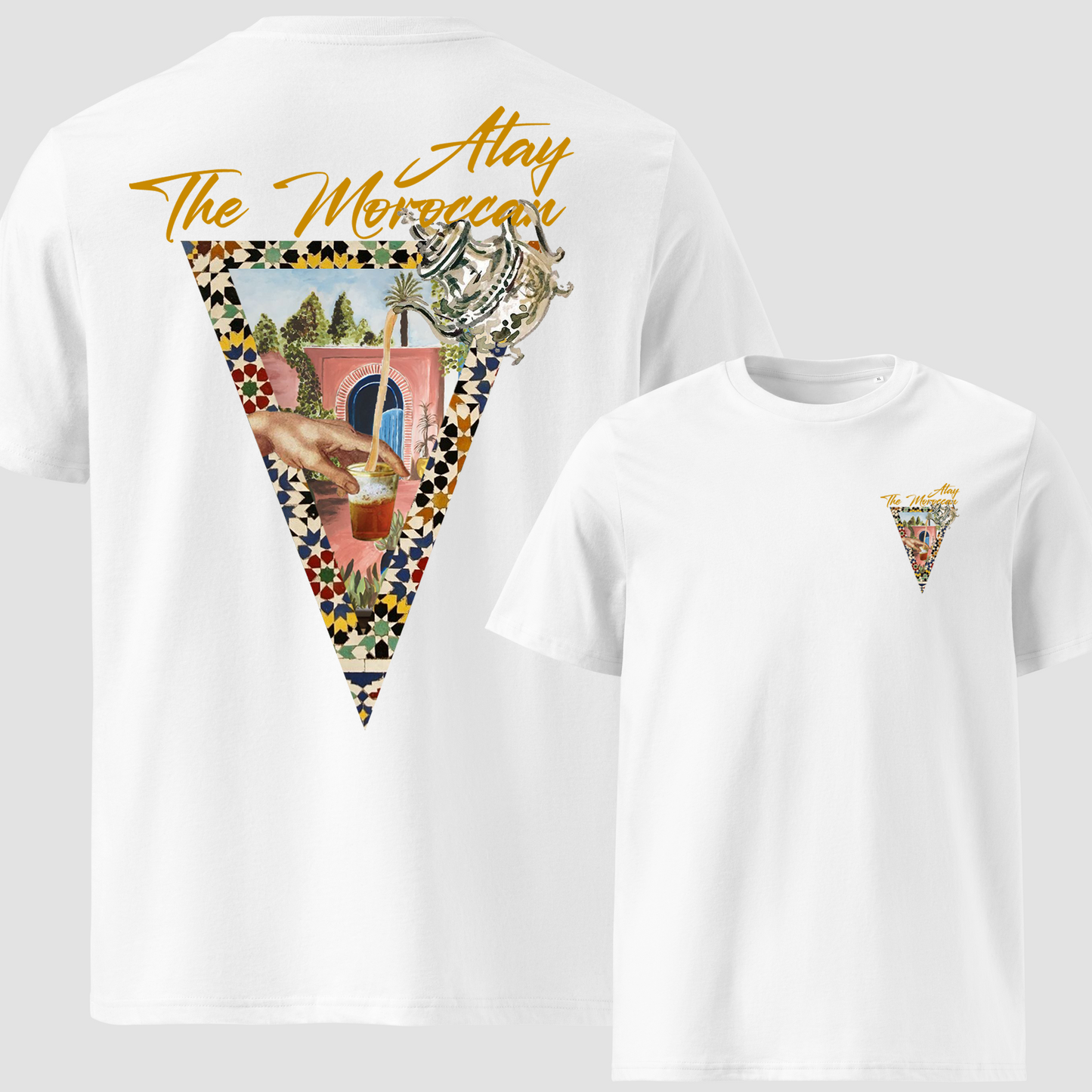 Moroccan Atay T-shirt oversize