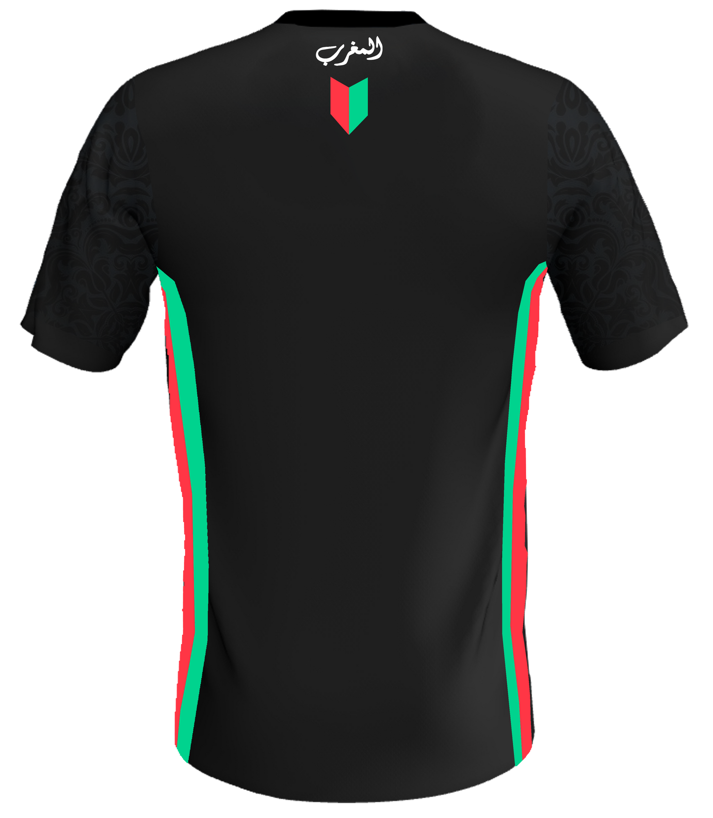 Marokkanisches Fußball-T-Shirt {für Männer und Frauen} KOLLEKTION 001