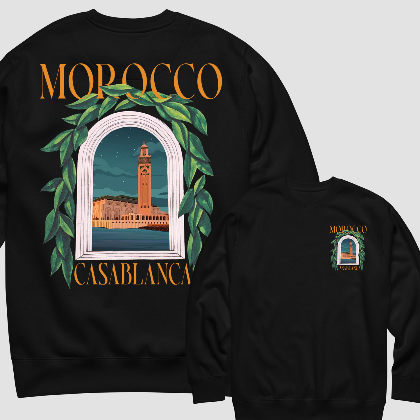 All Moroccan Cities sweatshirt Hoodie