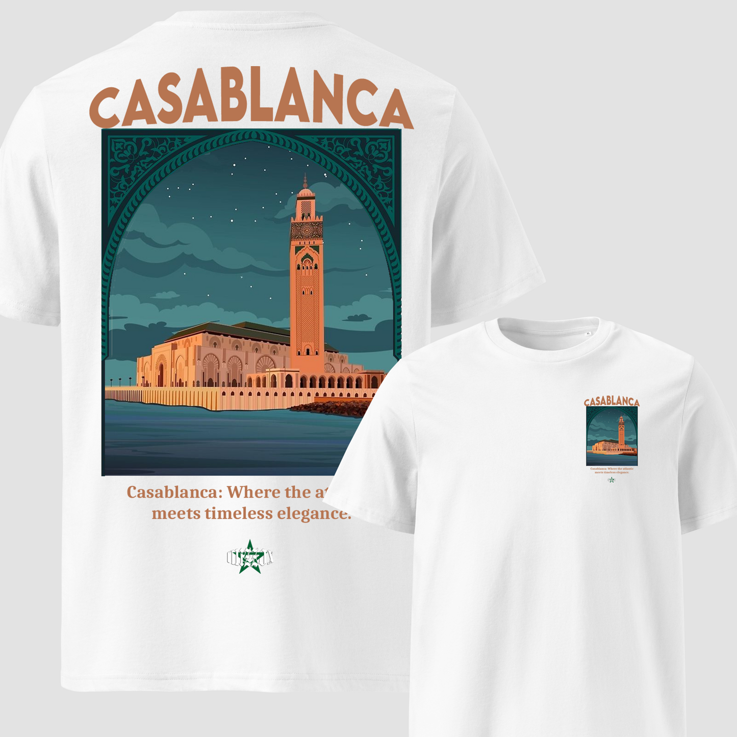 All Moroccan Cities White T-shirt