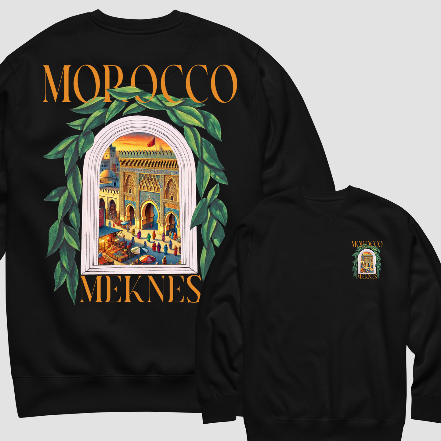 All Moroccan Cities sweatshirt Hoodie
