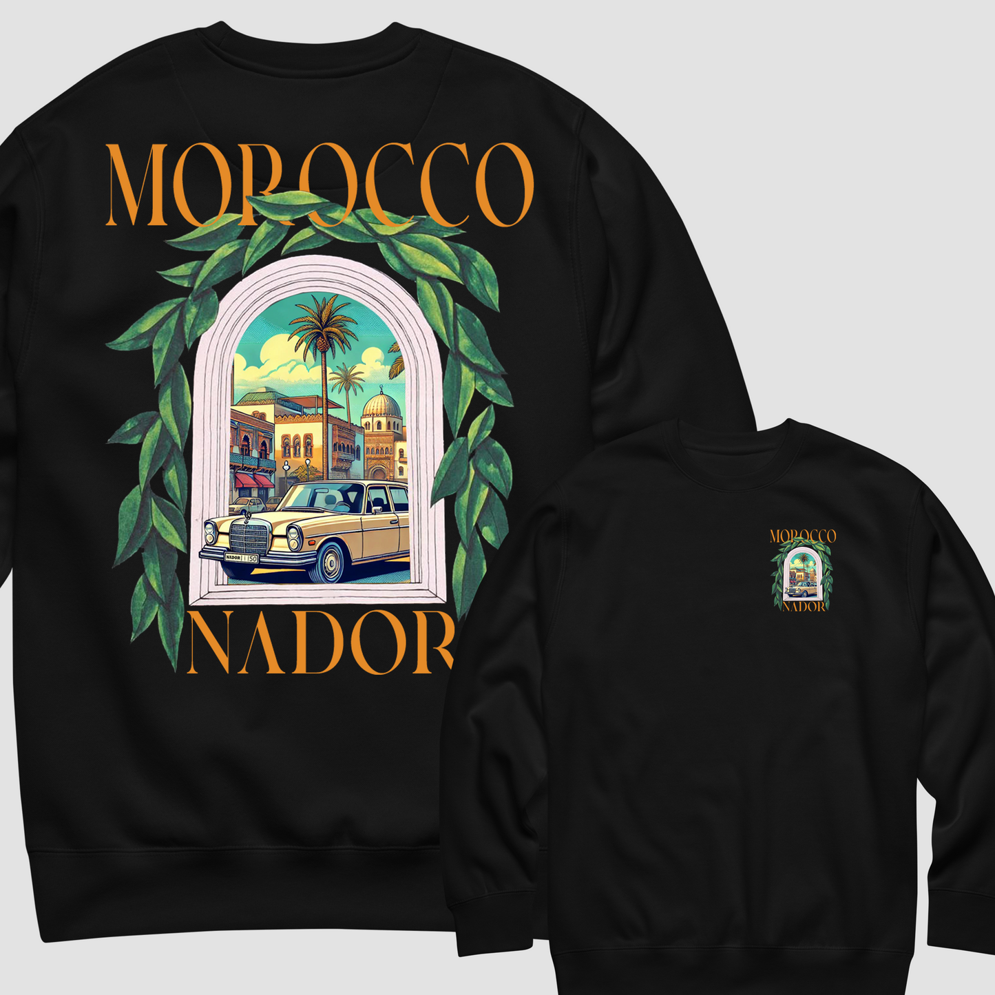 All Moroccan Cities sweatshirt Hoodie