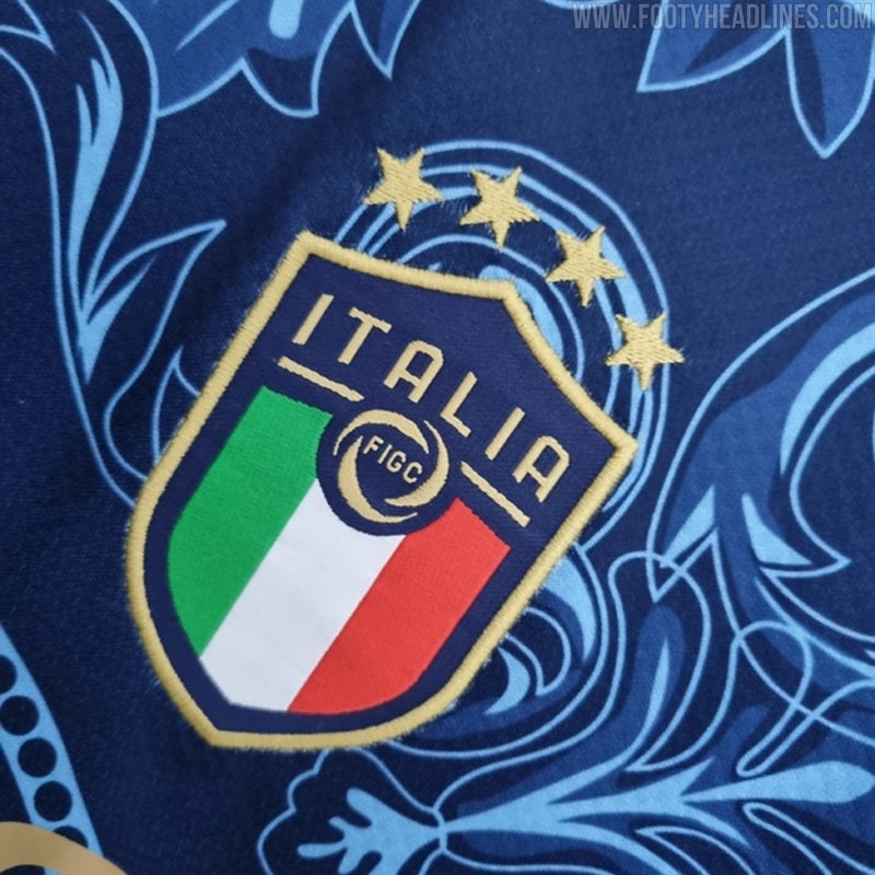 Italien-Fußball-T-Shirt {für Männer und Frauen}