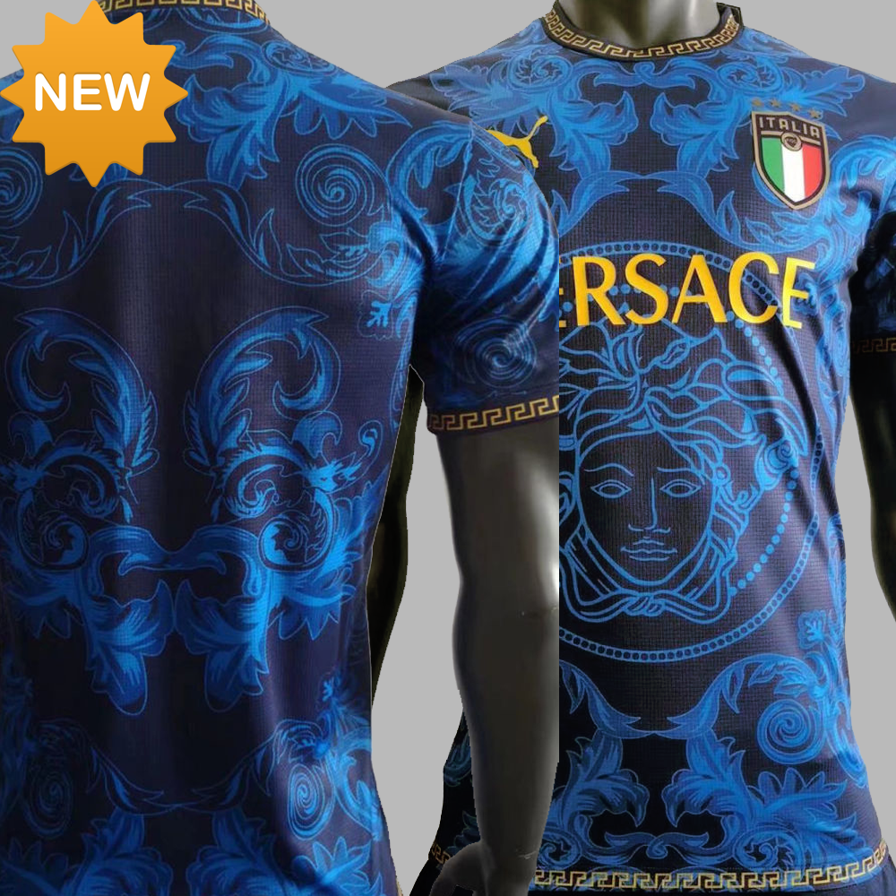 Italien-Fußball-T-Shirt {für Männer und Frauen}