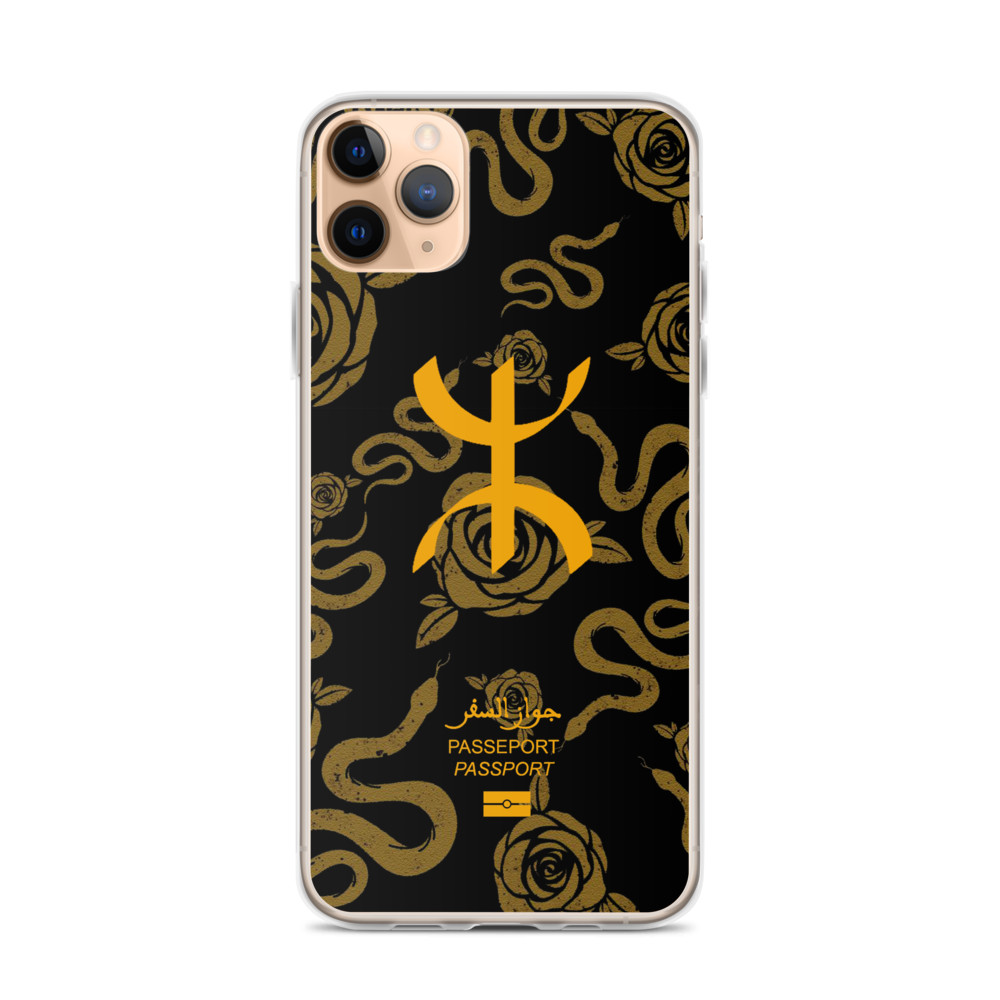 Amazigh Passport | BLACK & GOLD