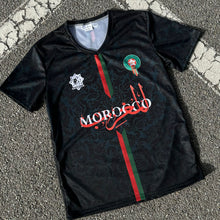 Cargar imagen en el visor de la galería, Moroccan football T-shirt 2024  { Luxury Style } COLLECTION 001
