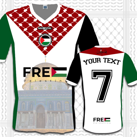 Palestine football T-shirt 2024 { Save Palestine } 001