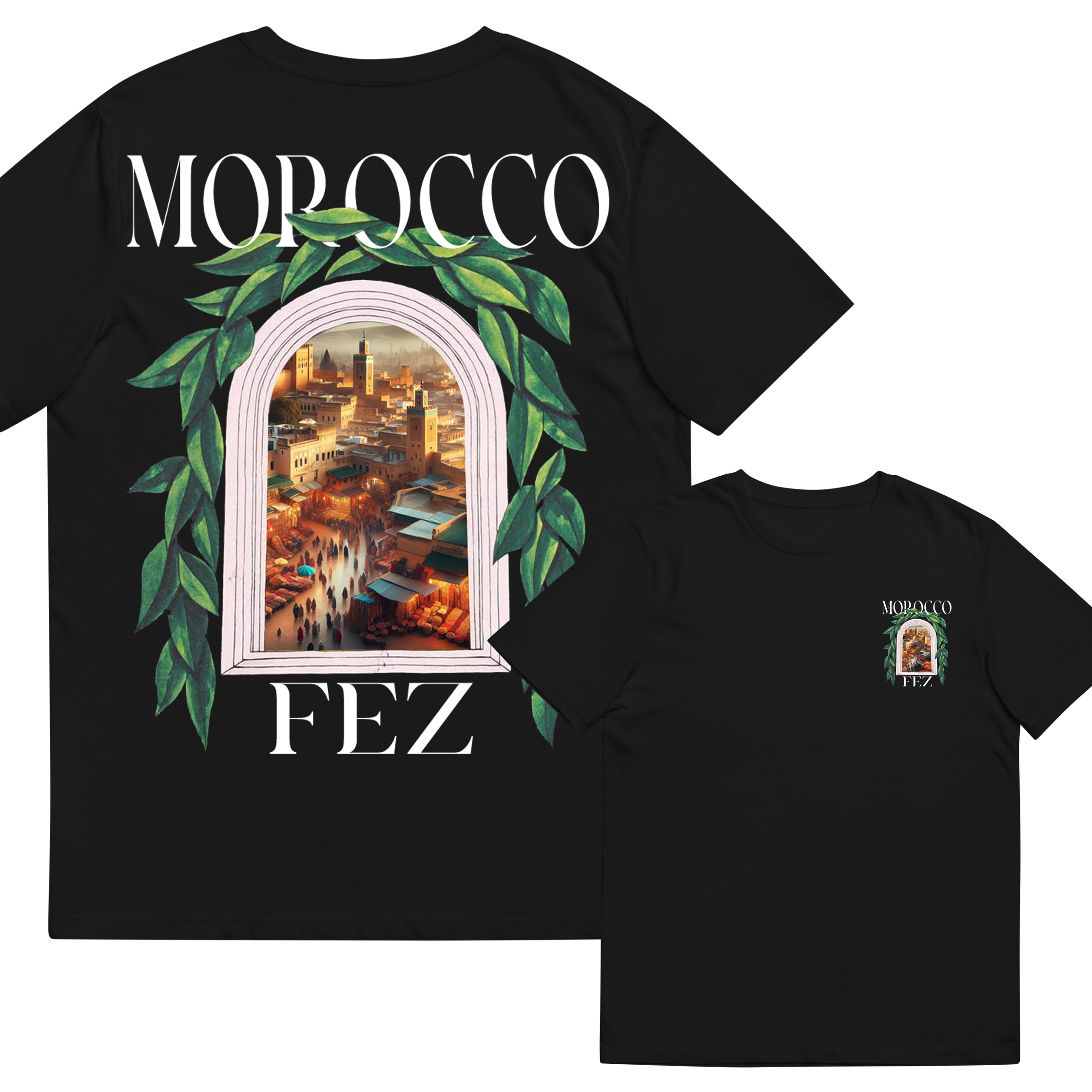 All Moroccan Cities t-shirt Oversize