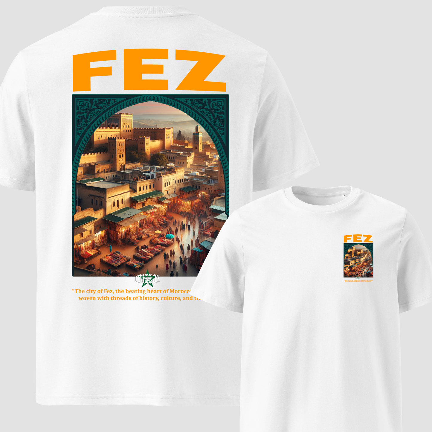 All Moroccan Cities White T-shirt
