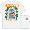 All Moroccan Cities White t-shirt Oversize