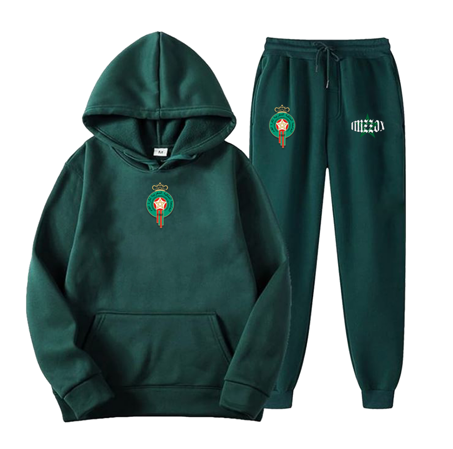 Moroccan Tracksuit { for men & women } GREEN