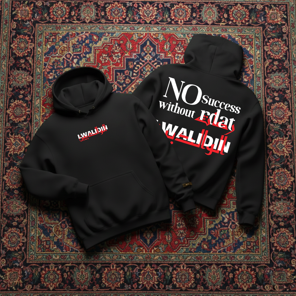 No succes without Rdat Lwalidin Hoodie Oversize
