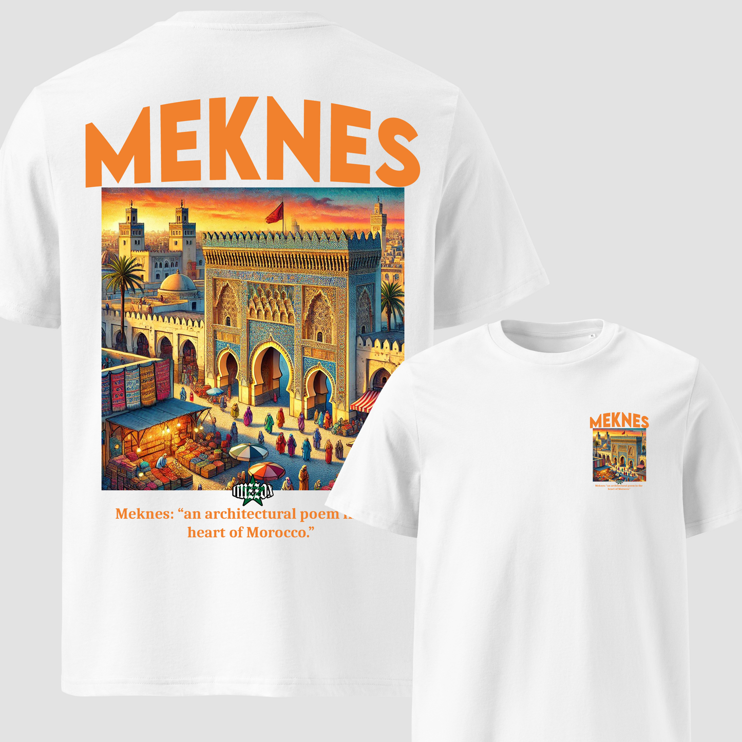 All Moroccan Cities White T-shirt