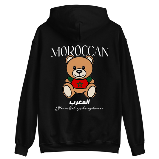 Moroccan bear hoodie