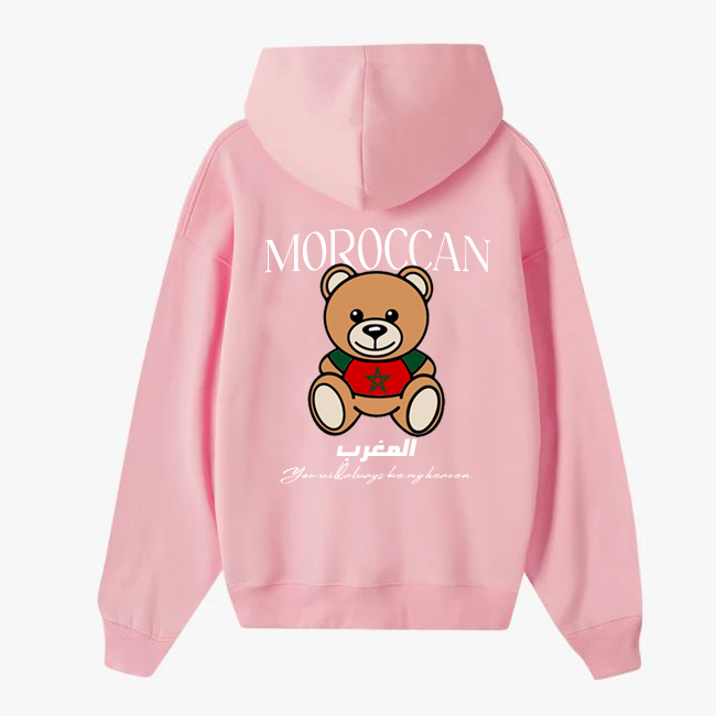 Moroccan bear hoodie