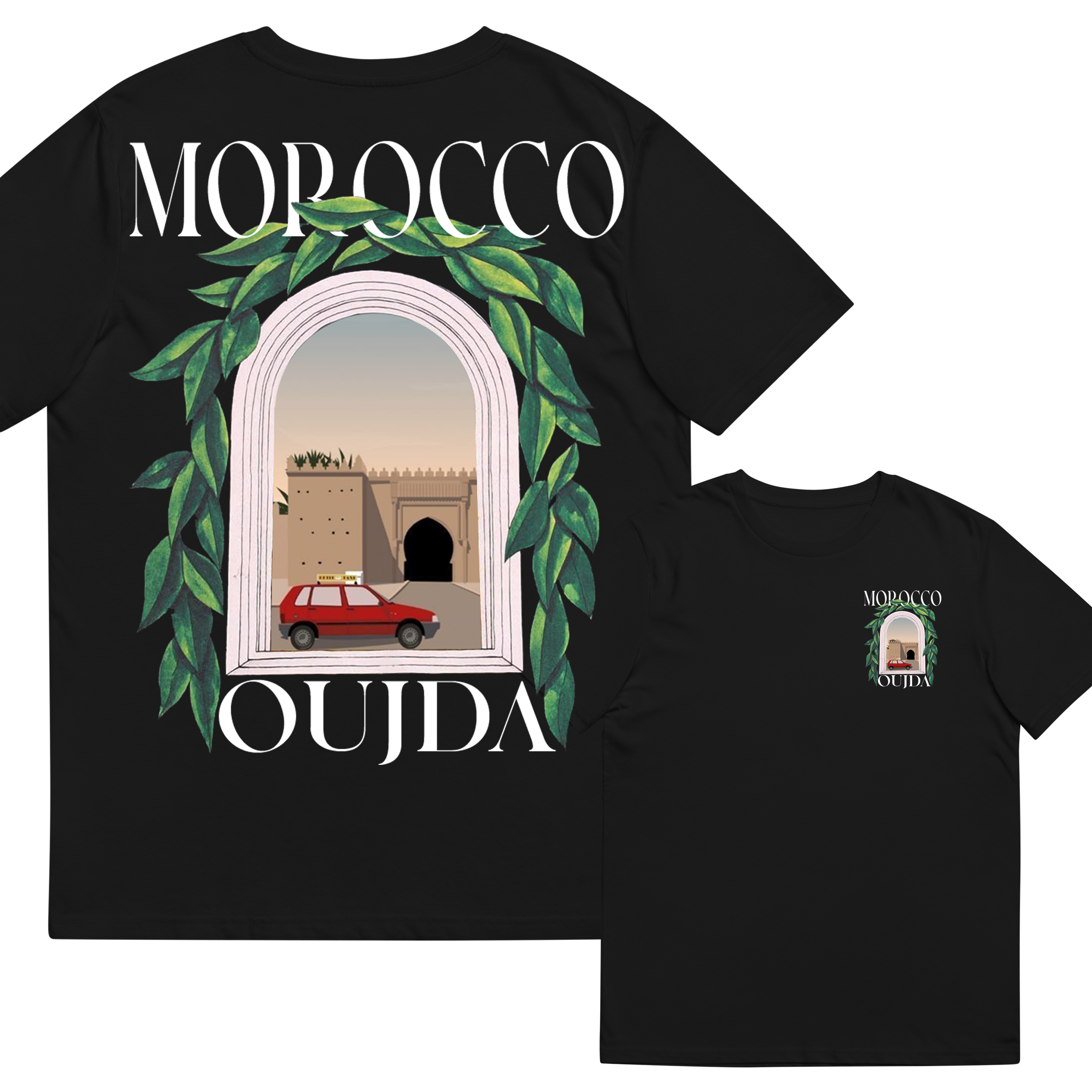 All Moroccan Cities t-shirt Oversize