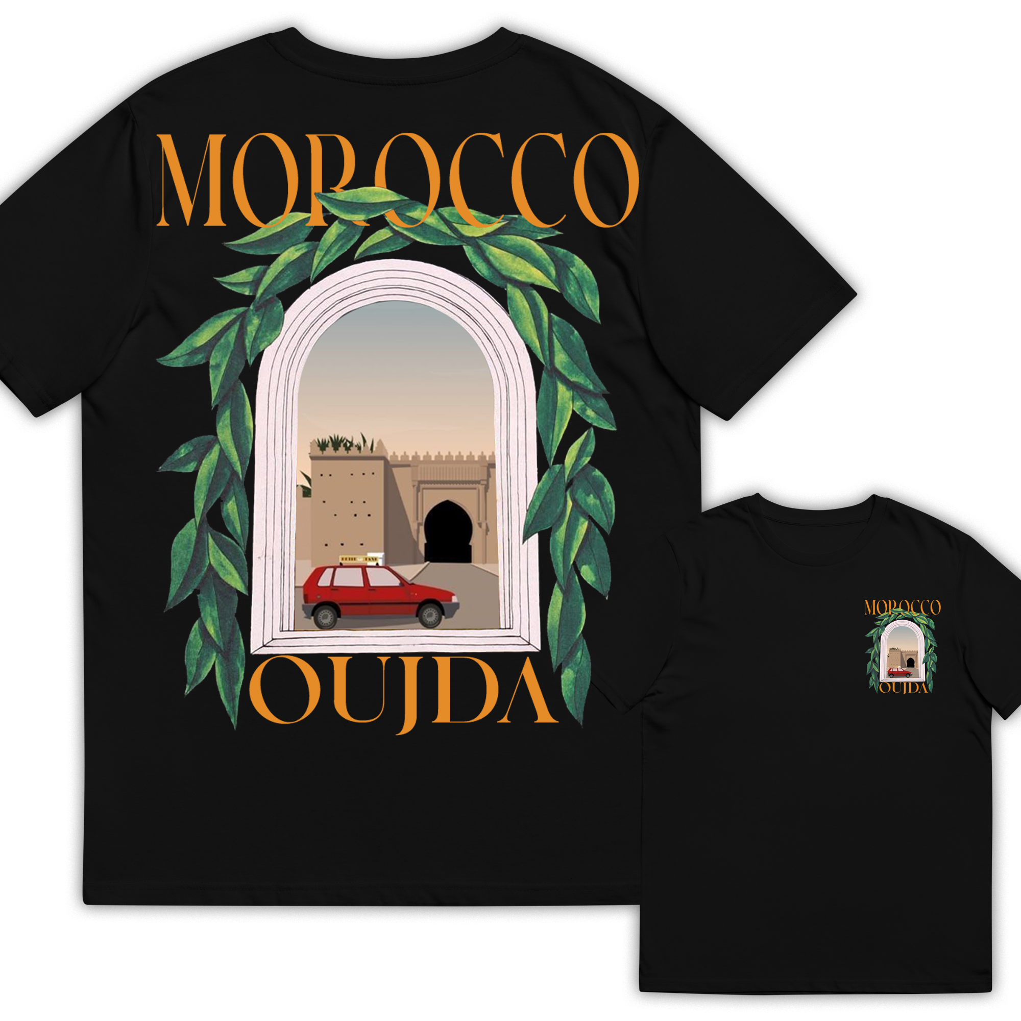 All Moroccan Cities t-shirt Oversize