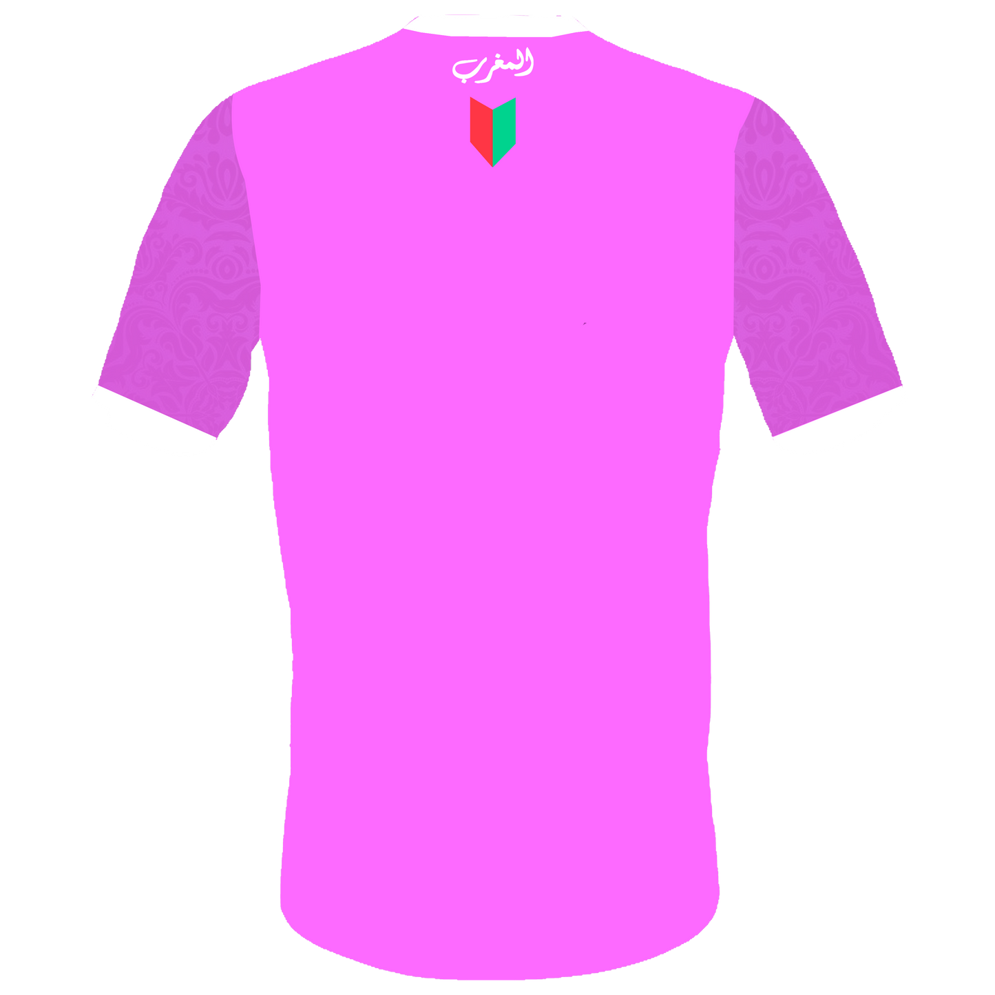 Moroccan football T-shirt 2024  { Luxury Style } Pink 003