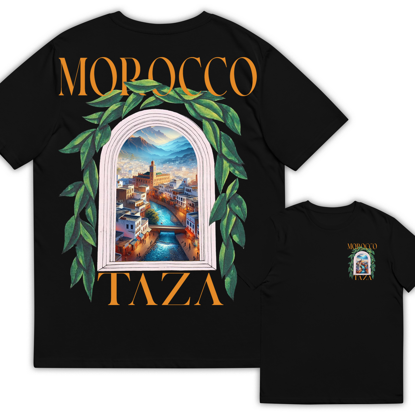 Moroccan Cities t-shirt Oversize