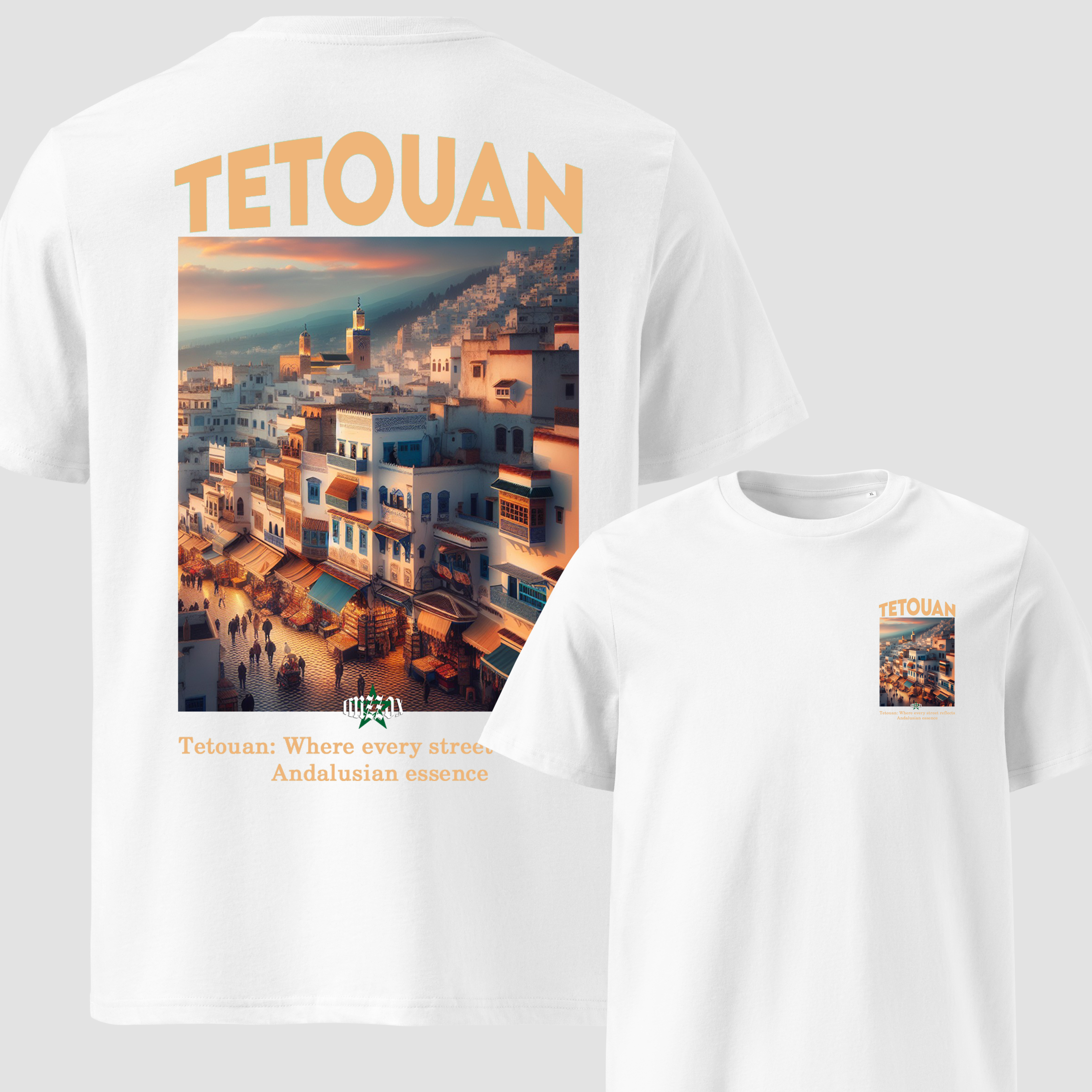 All Moroccan Cities White T-shirt