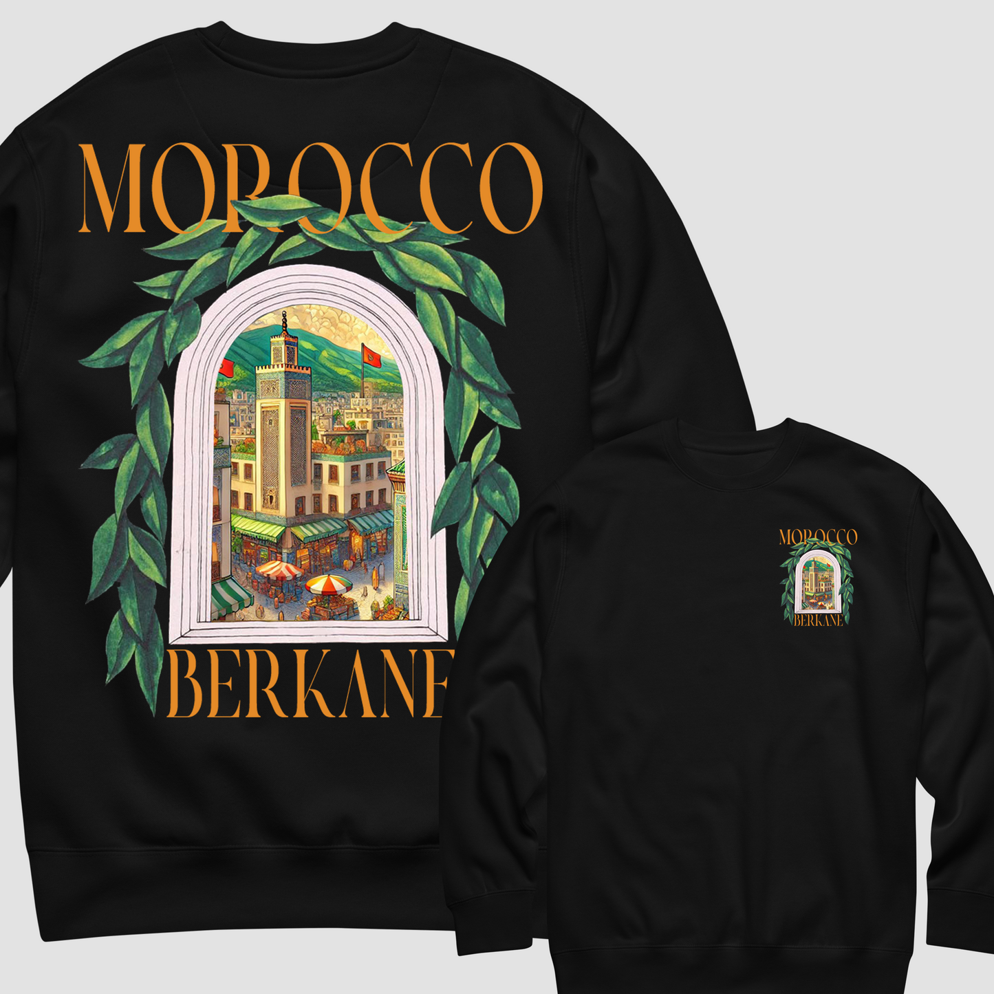 All Moroccan Cities sweatshirt Hoodie