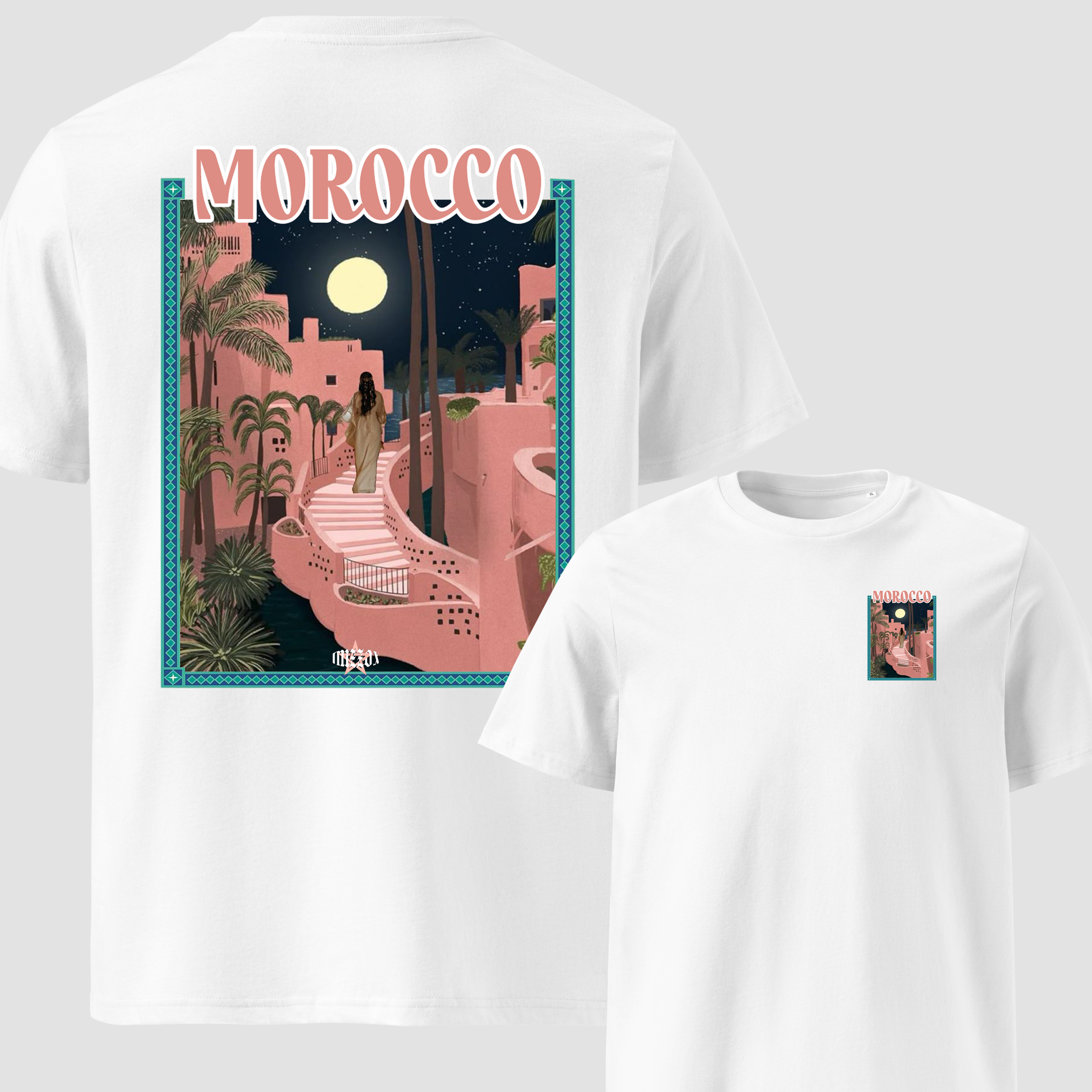 Morocco Paradise T-shirt oversize