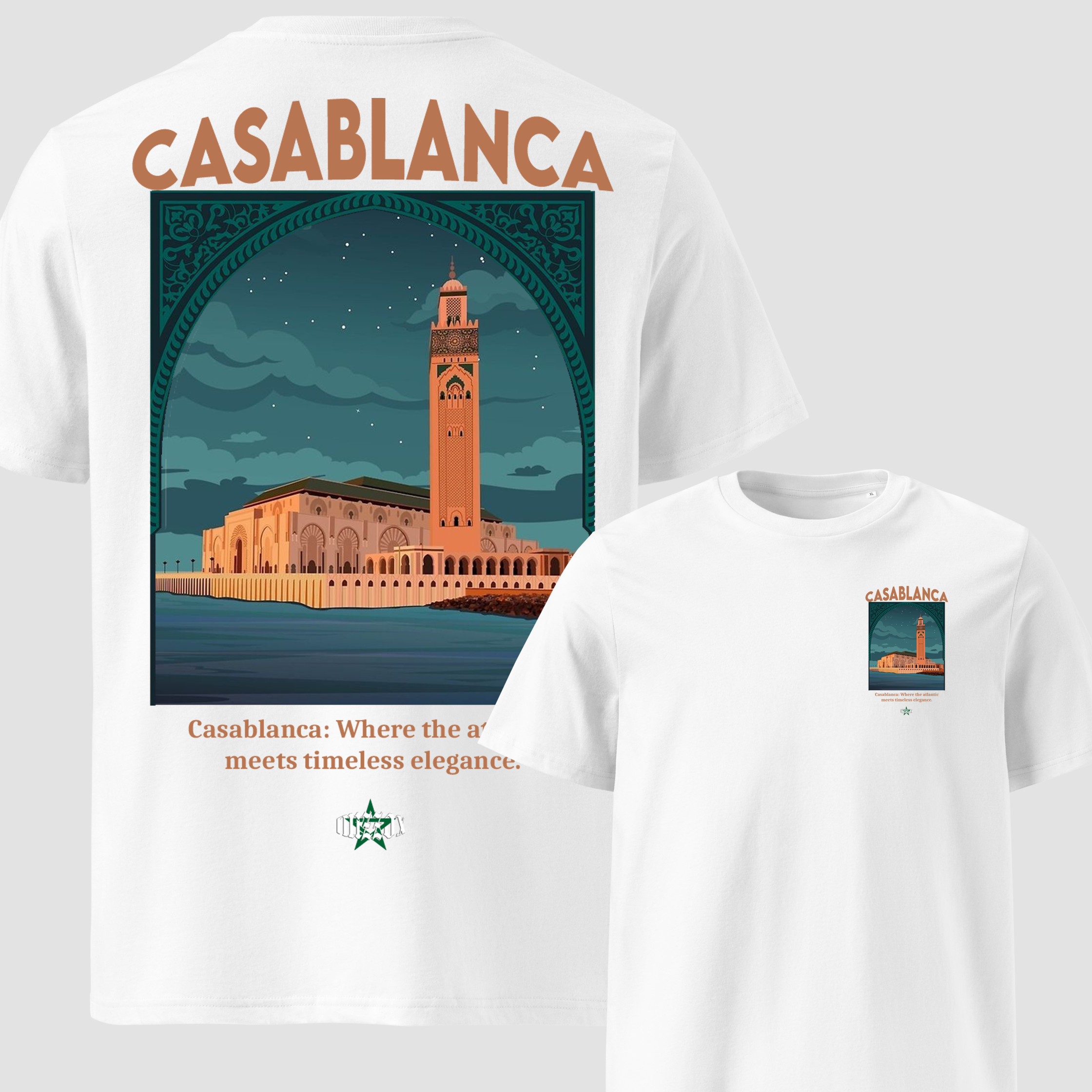 All Moroccan Cities White T-shirt