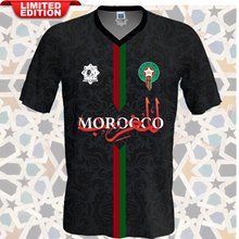 Afbeelding in Gallery-weergave laden, Moroccan football T-shirt 2024  { Luxury Style } COLLECTION 001
