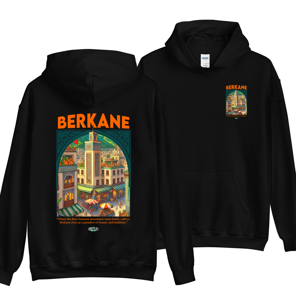 Moroccan Cities Hoodie