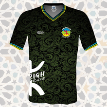 Lade das Bild in den Galerie-Viewer, Amazigh Fußball-T-Shirt Schwarz {für Männer und Frauen} KOLLEKTION 002 
