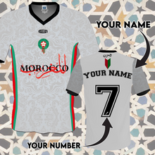 Lade das Bild in den Galerie-Viewer, Marokkanisches Fußball-T-Shirt {für Männer und Frauen} KOLLEKTION 001
