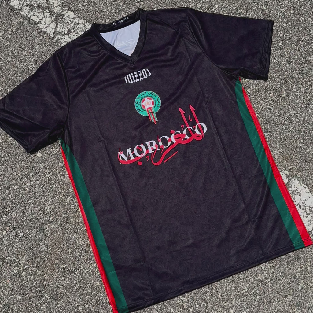 Moroccan football T-shirt 2024  { Luxury Style } COLLECTION 001 v2