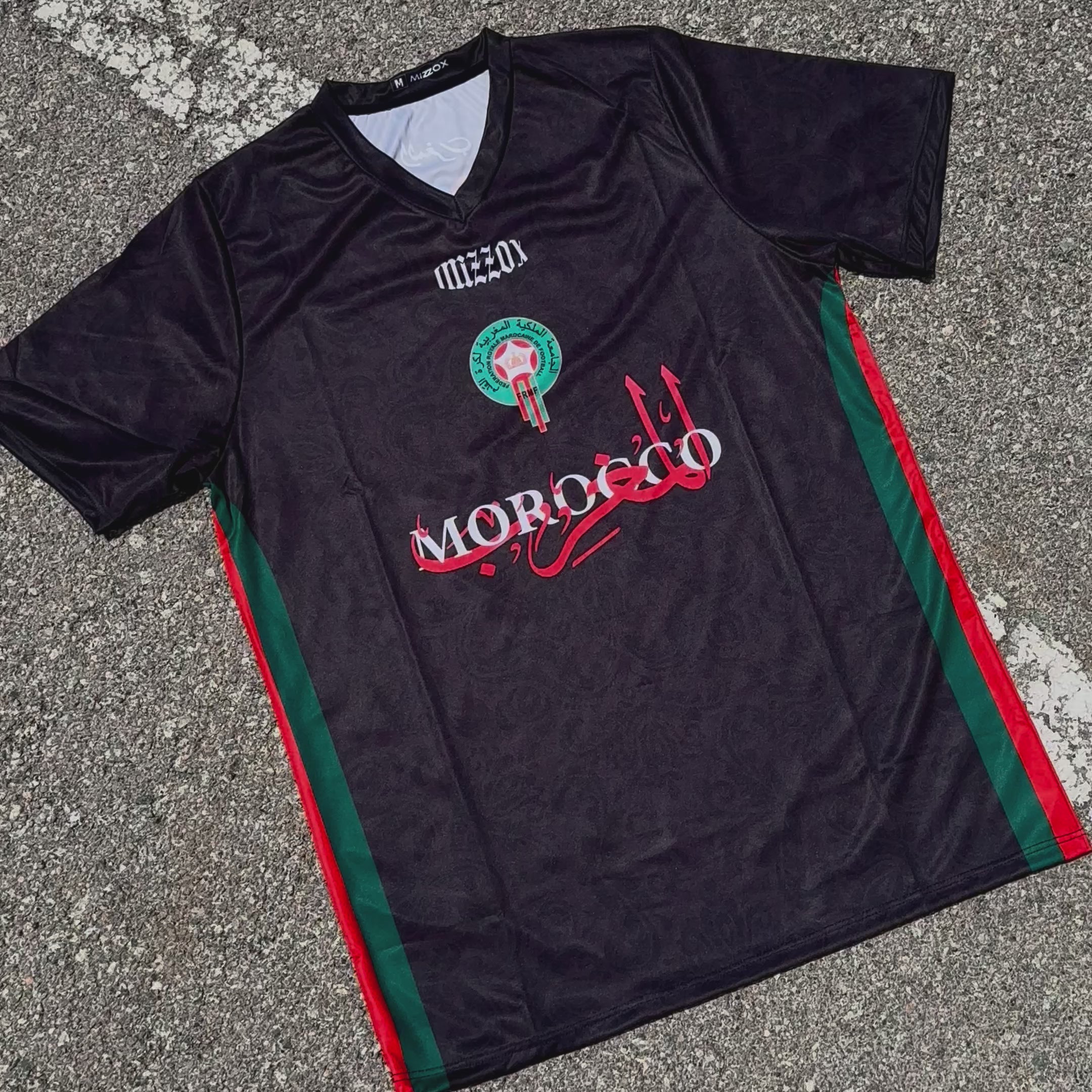 Moroccan football T-shirt 2024  { Luxury Style } COLLECTION 001 v2