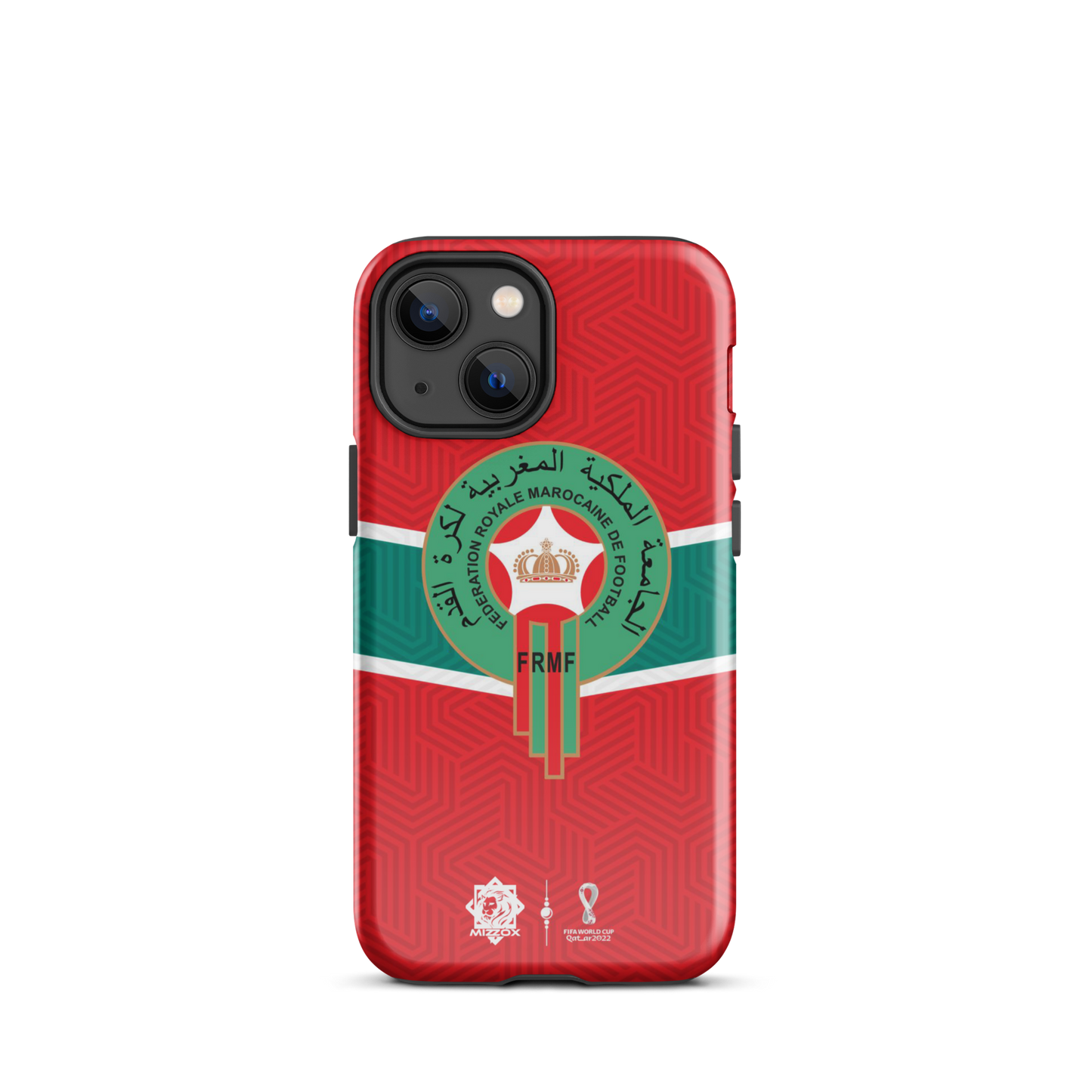 Moroccan football iPhone Case | BLACK