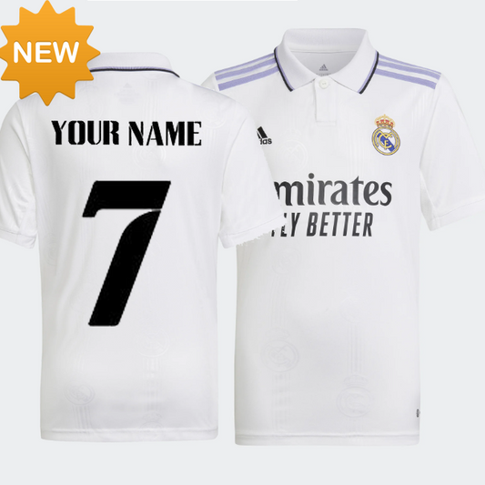 REAL MADRID 22-23 Fußball-T-Shirt {für Männer und Frauen}