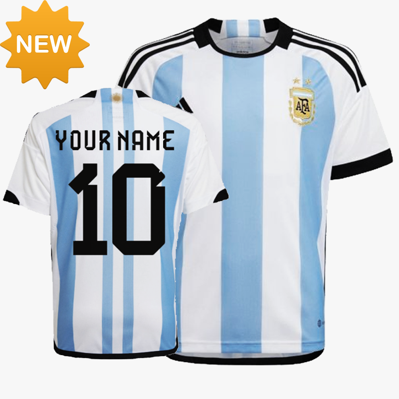 T-shirt de football Argentine 22-23 { pour hommes et femmes }