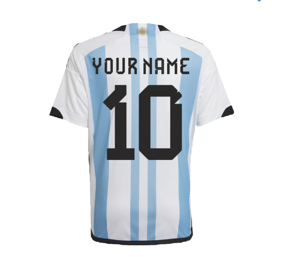 T-shirt de football Argentine 22-23 { pour hommes et femmes }