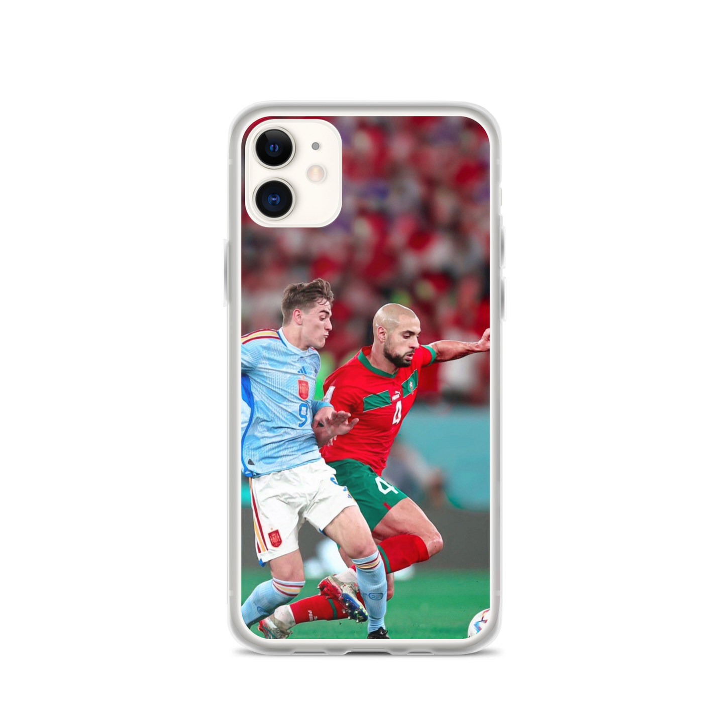 Amrabat gegen Gavi | iPhone Hülle 