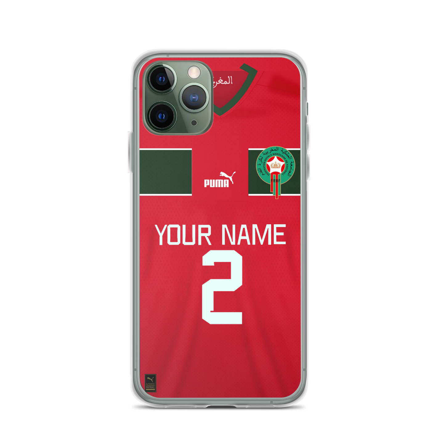 NEW Moroccan Football iPhone case